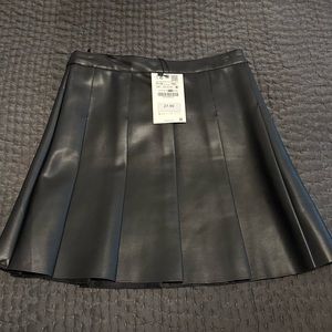 Faux leather Zara skirt